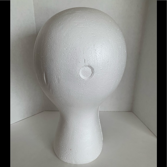 Accessories White Styrofoam Wig Head Display Stand Form Poshmark